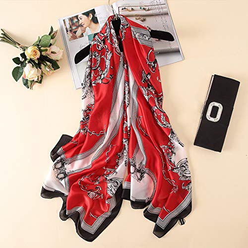 Silk Scarf Mulberry Silk Fashion Scarves Long Lightweight Shawl Wrap …