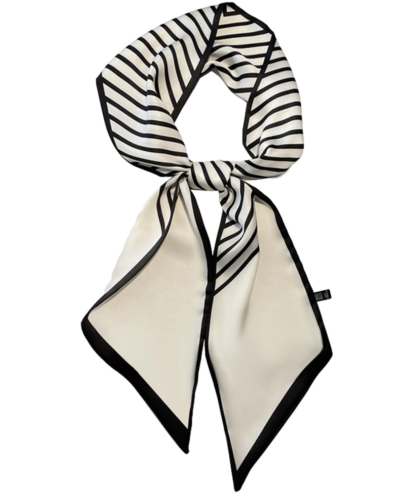 kcctoo 59” Long Silk Like Head Scarf Women's Fashion Square Neck Satin Scarfs for Bag Hair Scarves Gift 59 * 5.9”