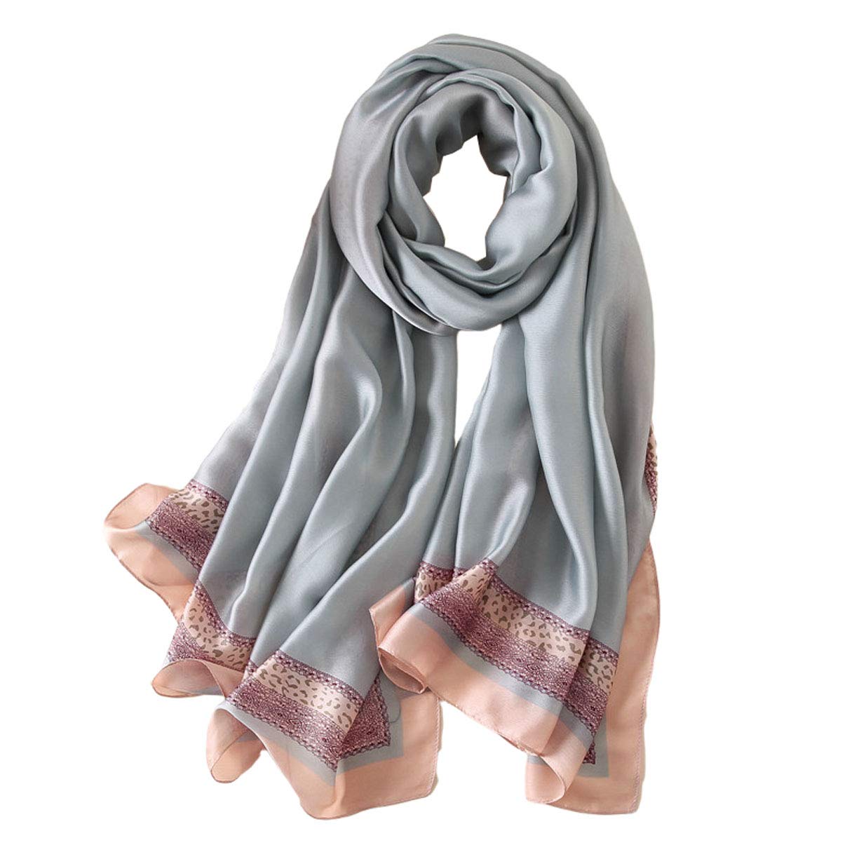 Silk Scarf Mulberry Silk Fashion Scarves Long Lightweight Shawl Wrap …