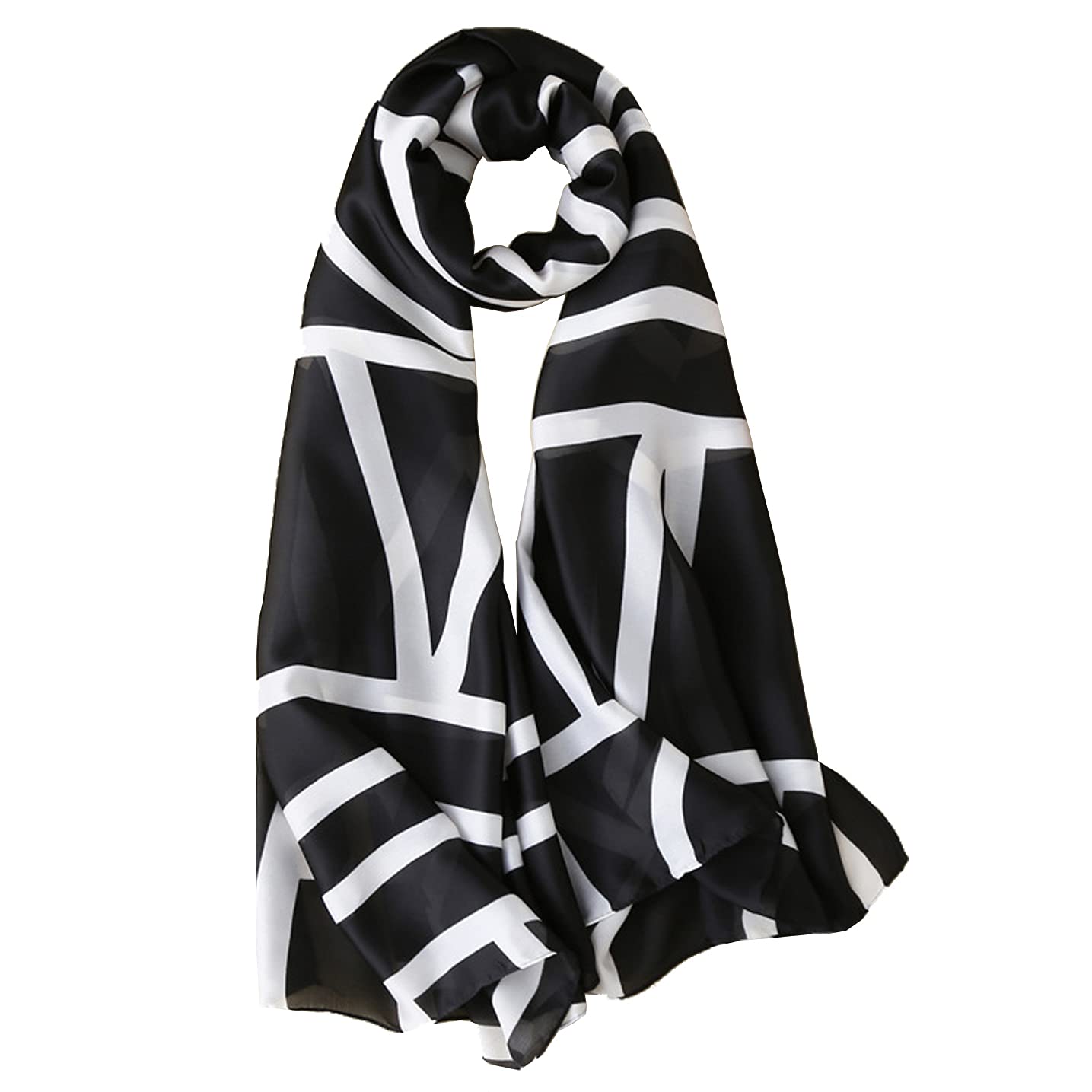 Silk Scarf Mulberry Silk Fashion Scarves Long Lightweight Shawl Wrap …