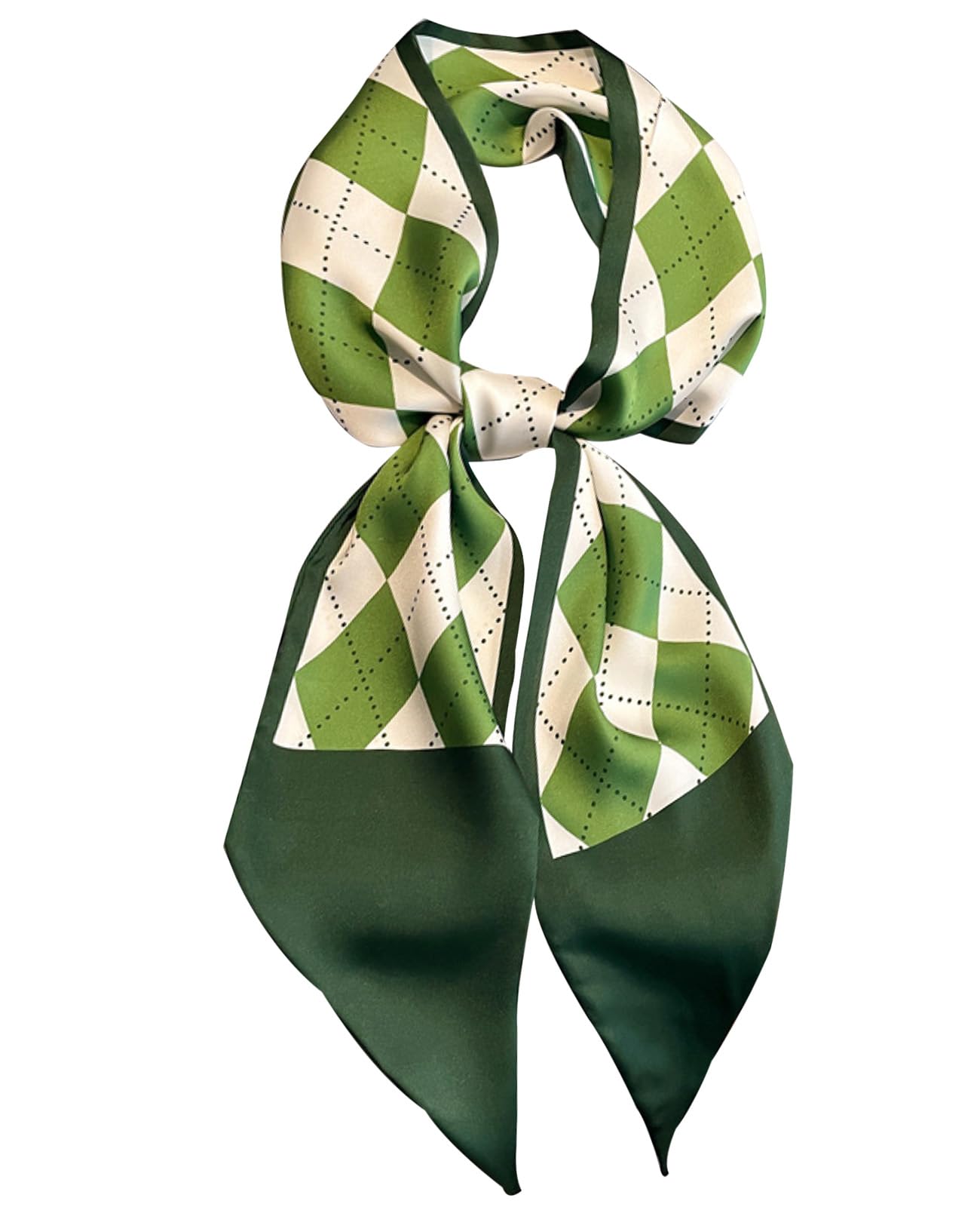 Head Scarf Hair Neck Scarves For Women Purse Bag Scarfs For Handbags Silky Long Thin Satin Headscarf Fashion