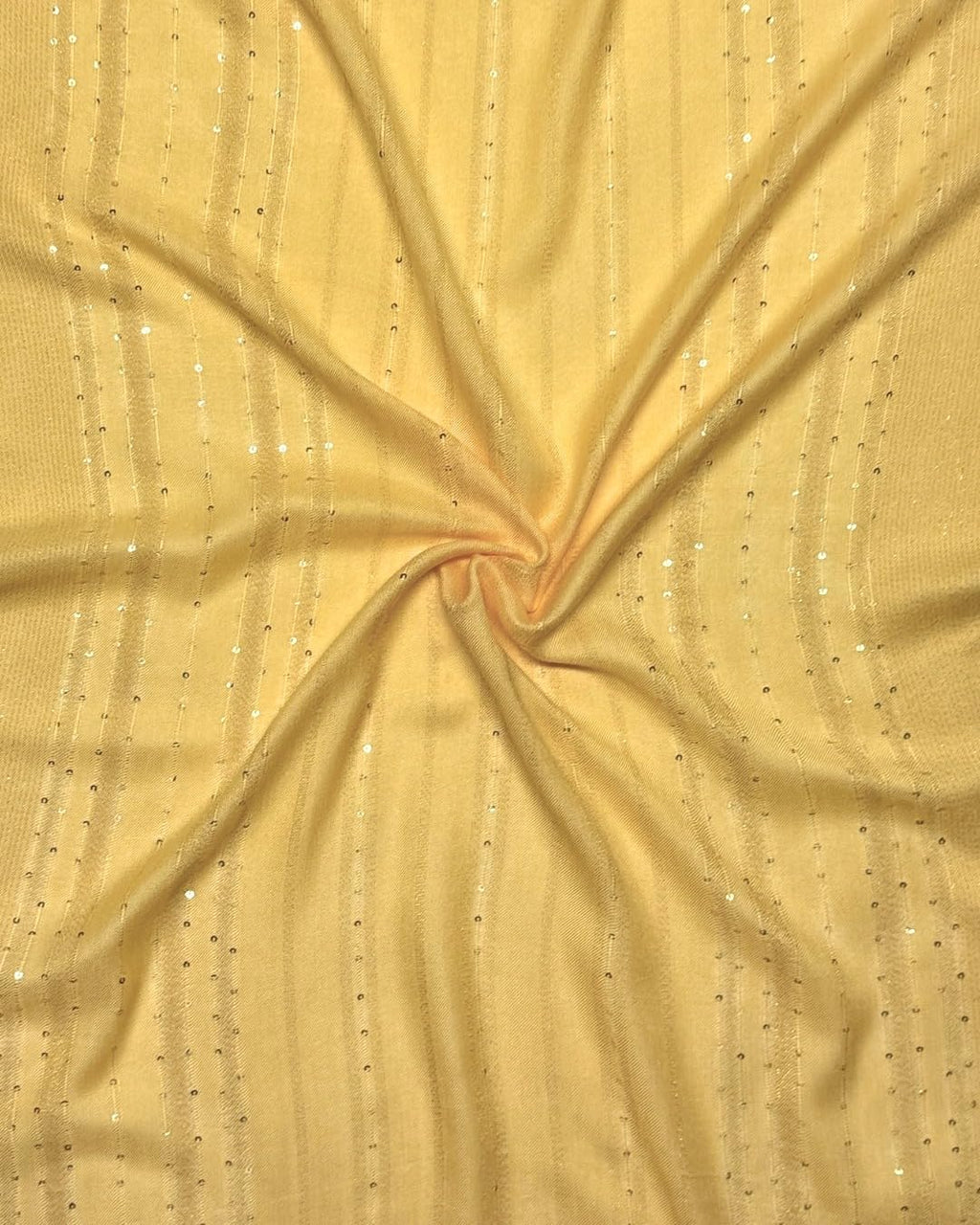 Humble Hilo Handmade Shimmer Thread Scarf or Shawl Large Lightweight Neckscarf Wrap for Women with Metallic Embroidery