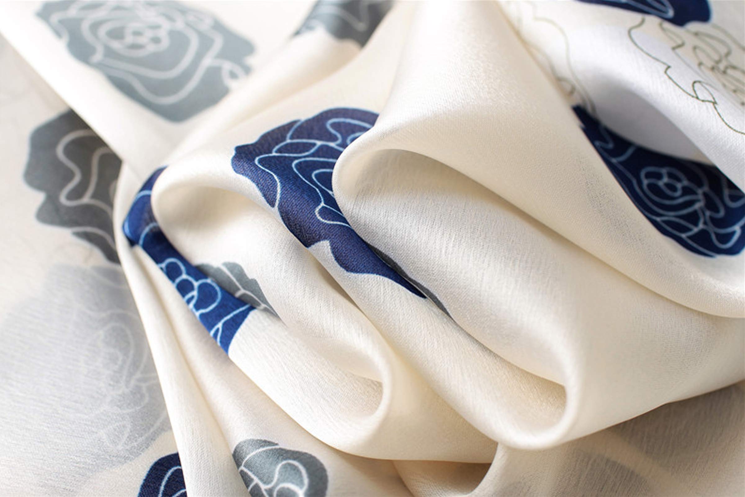 Silk Scarf Mulberry Silk Fashion Scarves Long Lightweight Shawl Wrap …