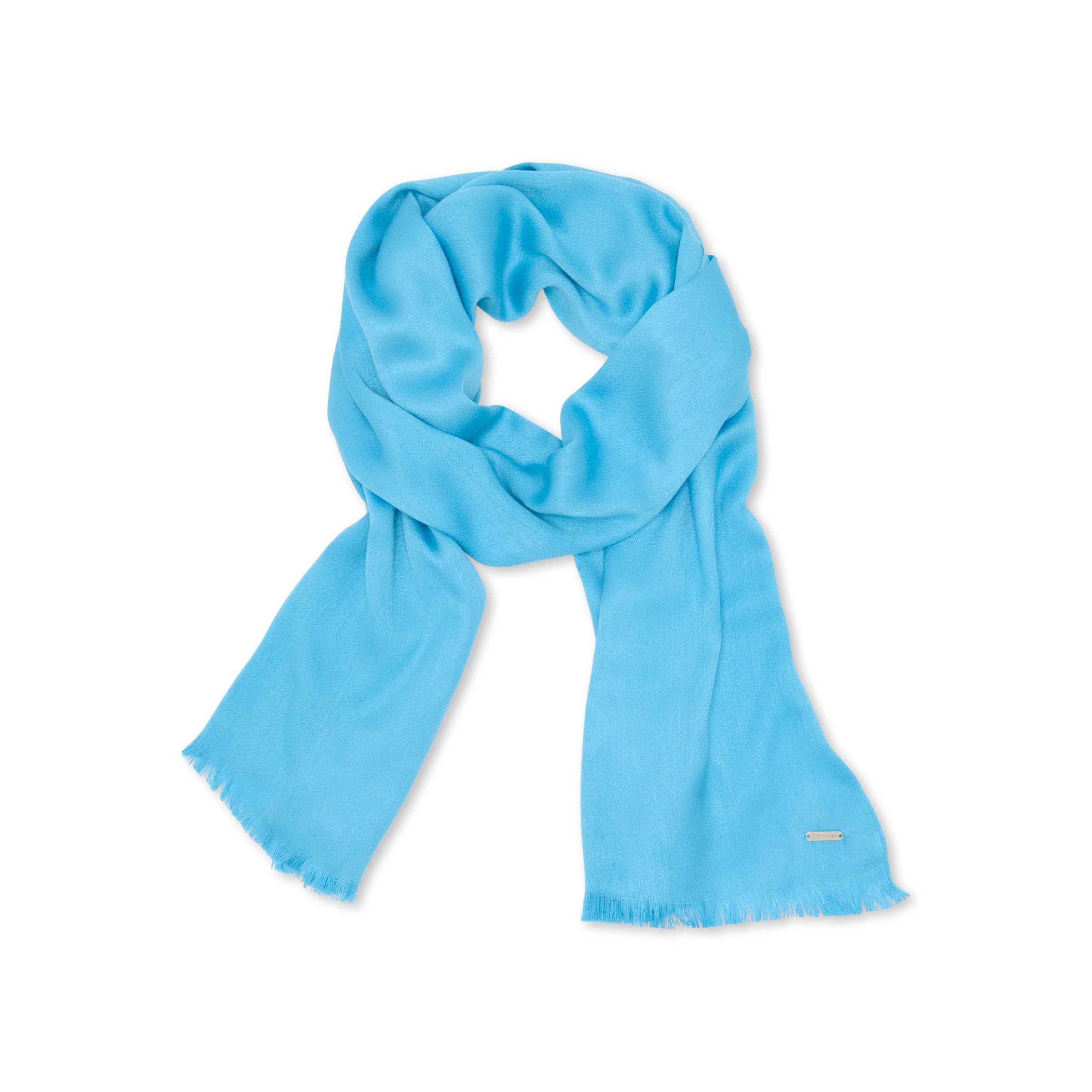 Calvin Klein womens Solid Lightweight Pashmina