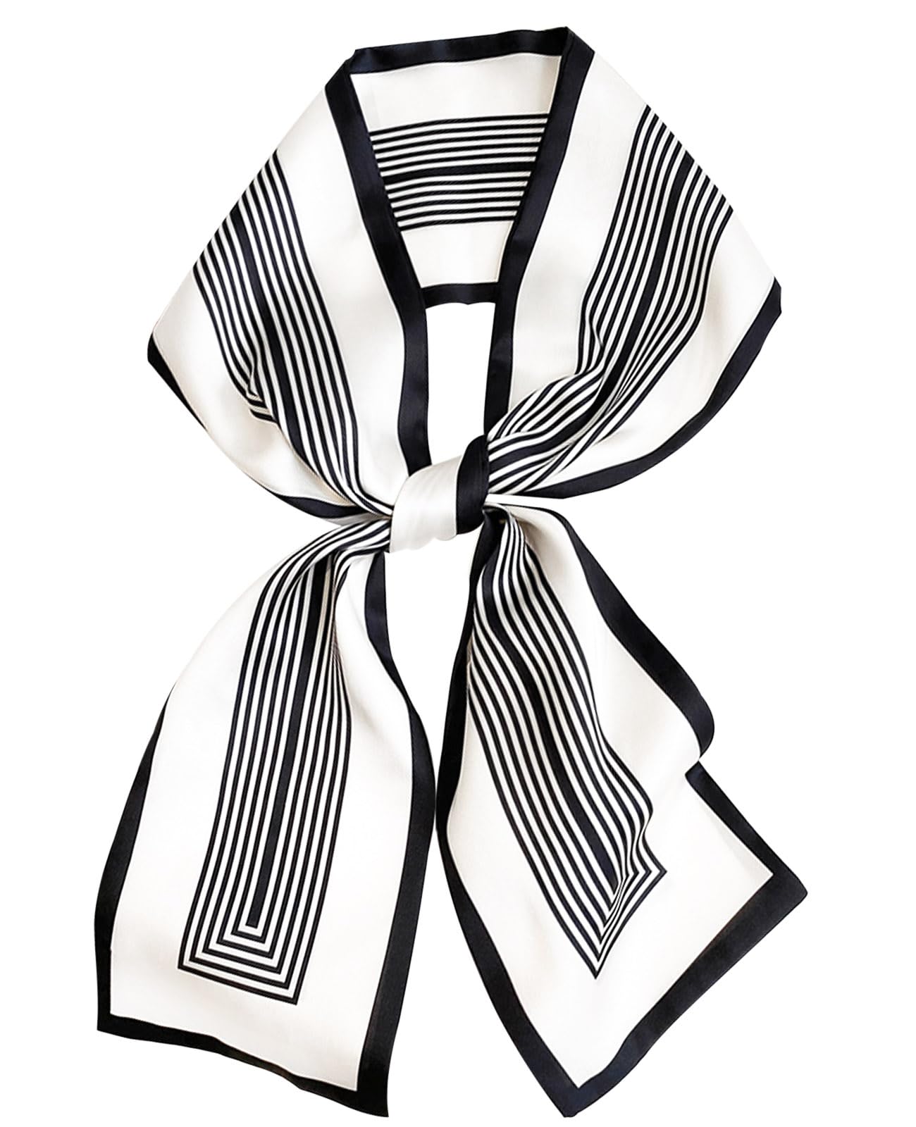 Head Scarf Hair Neck Scarves For Women Purse Bag Scarfs For Handbags Silky Long Thin Satin Headscarf Fashion