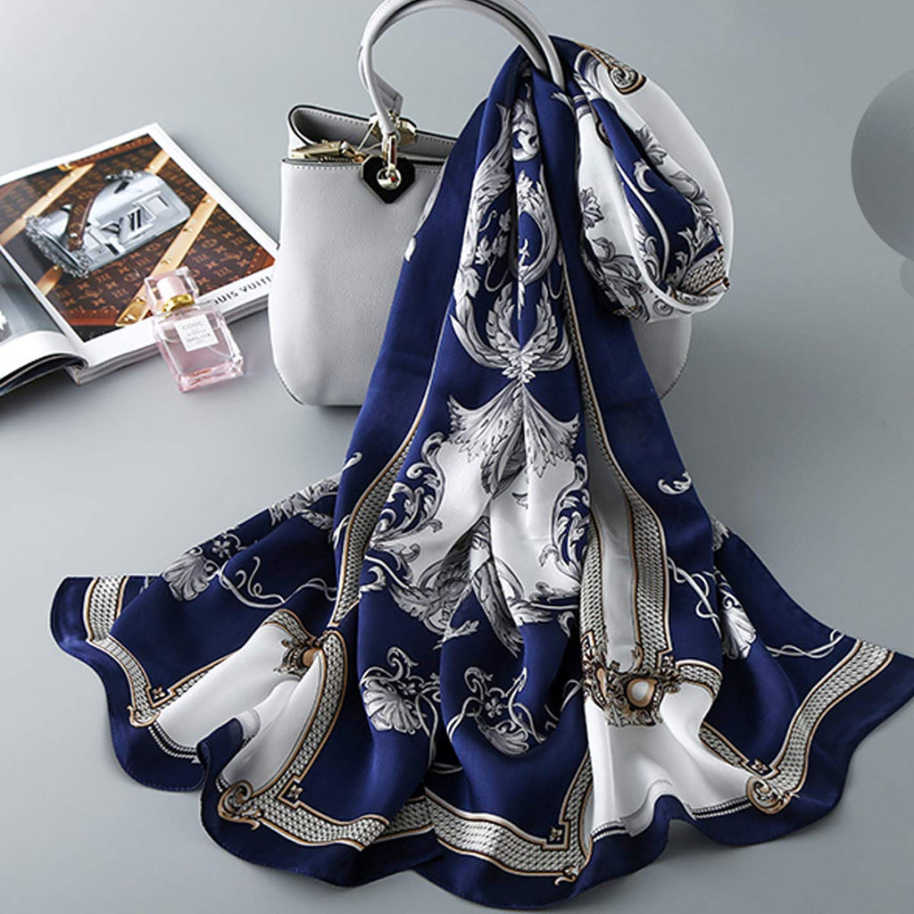 Silk Scarf Mulberry Silk Fashion Scarves Long Lightweight Shawl Wrap …