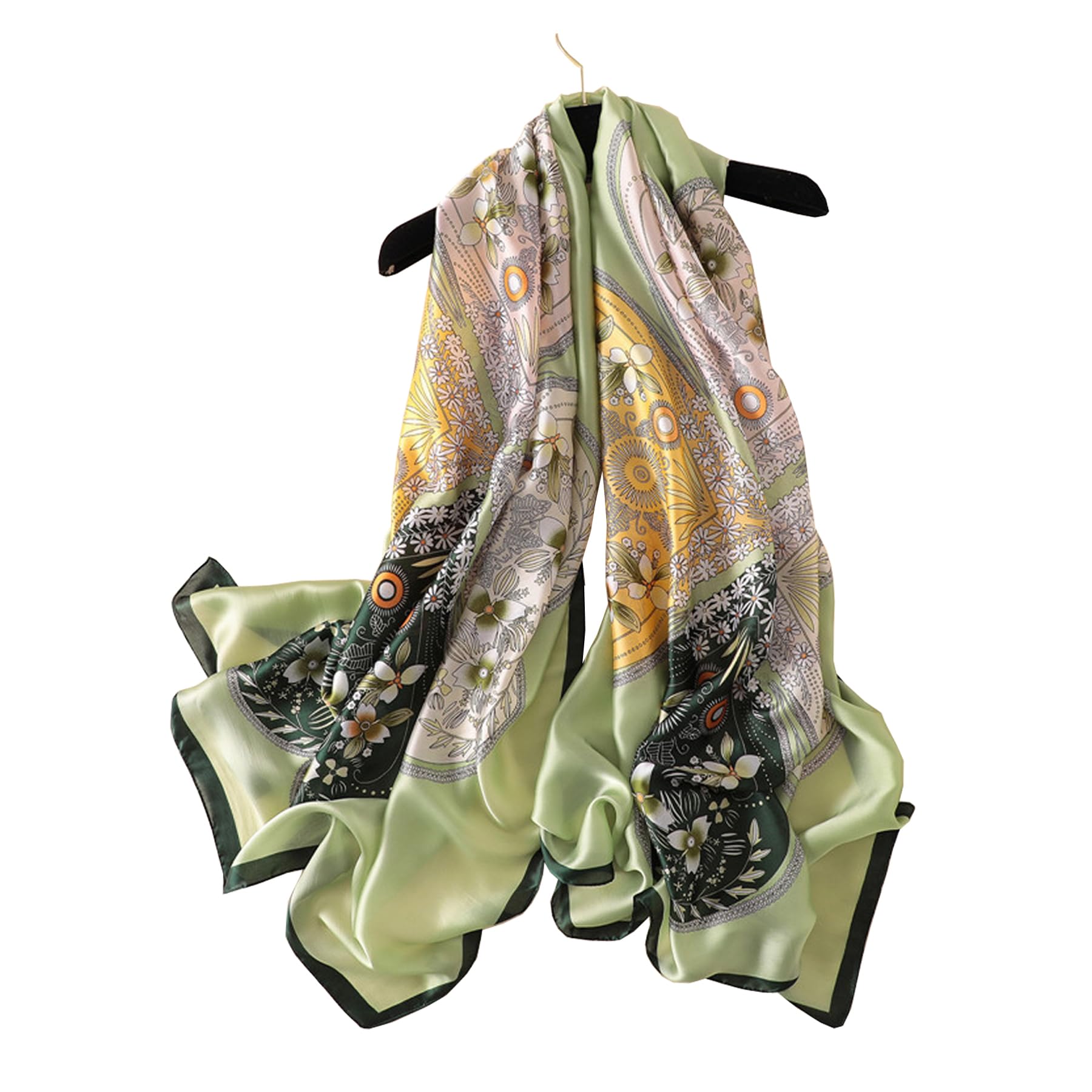 Silk Scarf Mulberry Silk Fashion Scarves Long Lightweight Shawl Wrap …