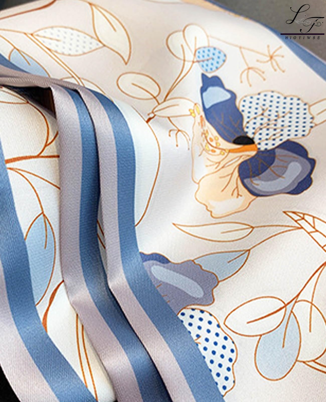 Head Scarf Hair Neck Scarves For Women Purse Bag Scarfs For Handbags Silky Long Thin Satin Headscarf Fashion