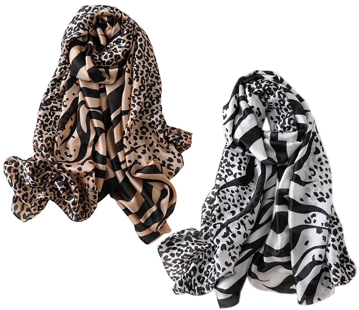 Silk Scarf Mulberry Silk Fashion Scarves Long Lightweight Shawl Wrap …