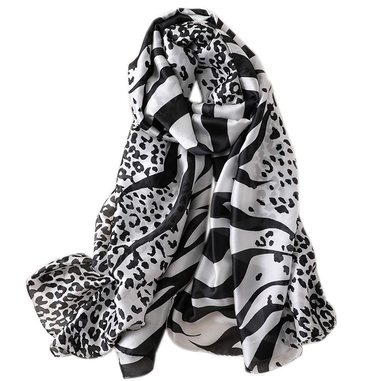 Silk Scarf Mulberry Silk Fashion Scarves Long Lightweight Shawl Wrap …