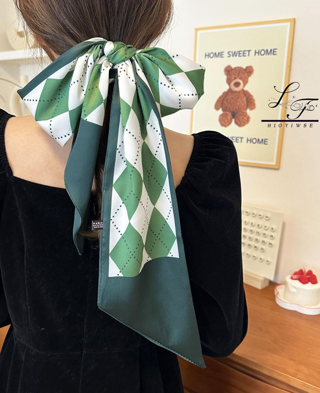 Head Scarf Hair Neck Scarves For Women Purse Bag Scarfs For Handbags Silky Long Thin Satin Headscarf Fashion