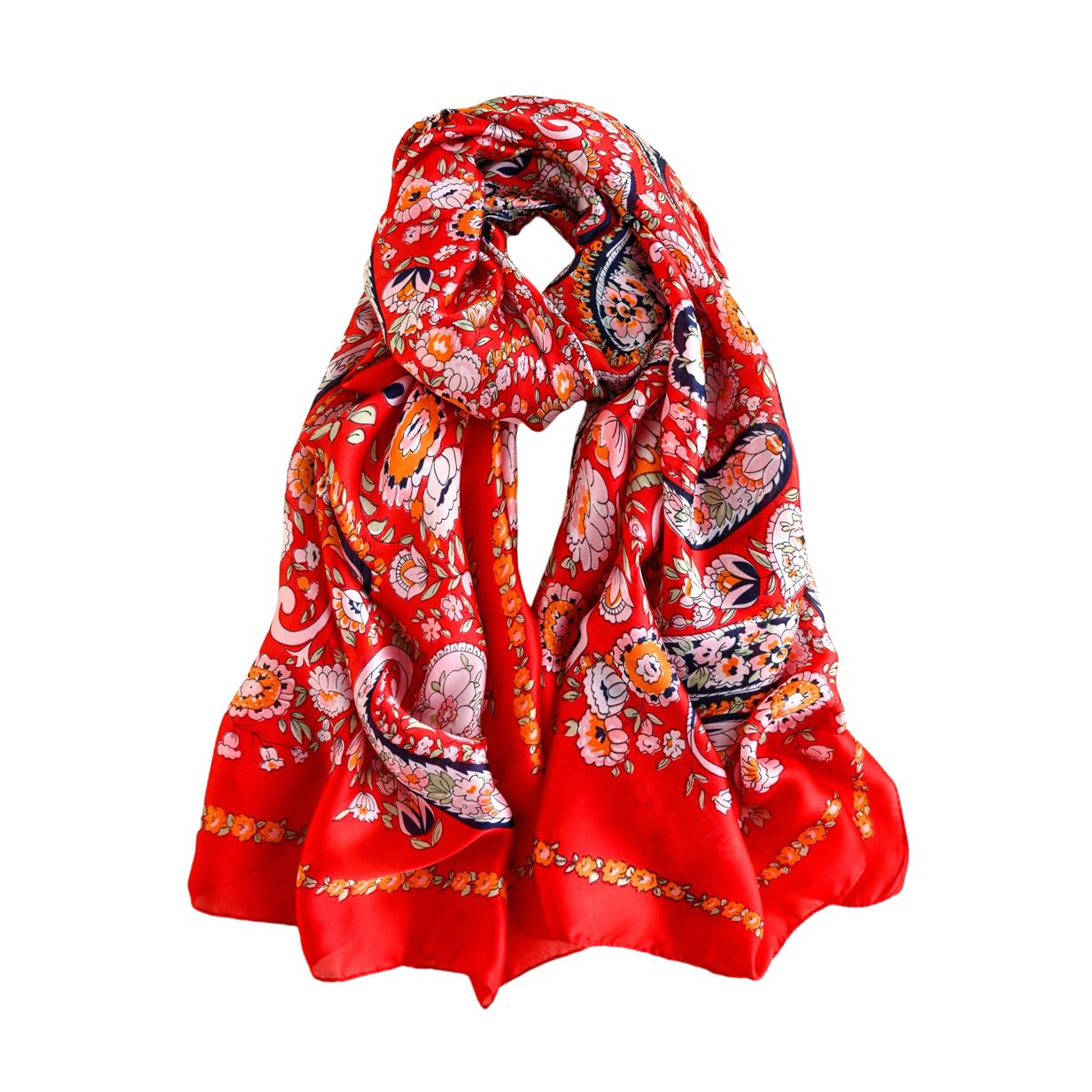 Silk Scarf Mulberry Silk Fashion Scarves Long Lightweight Shawl Wrap …
