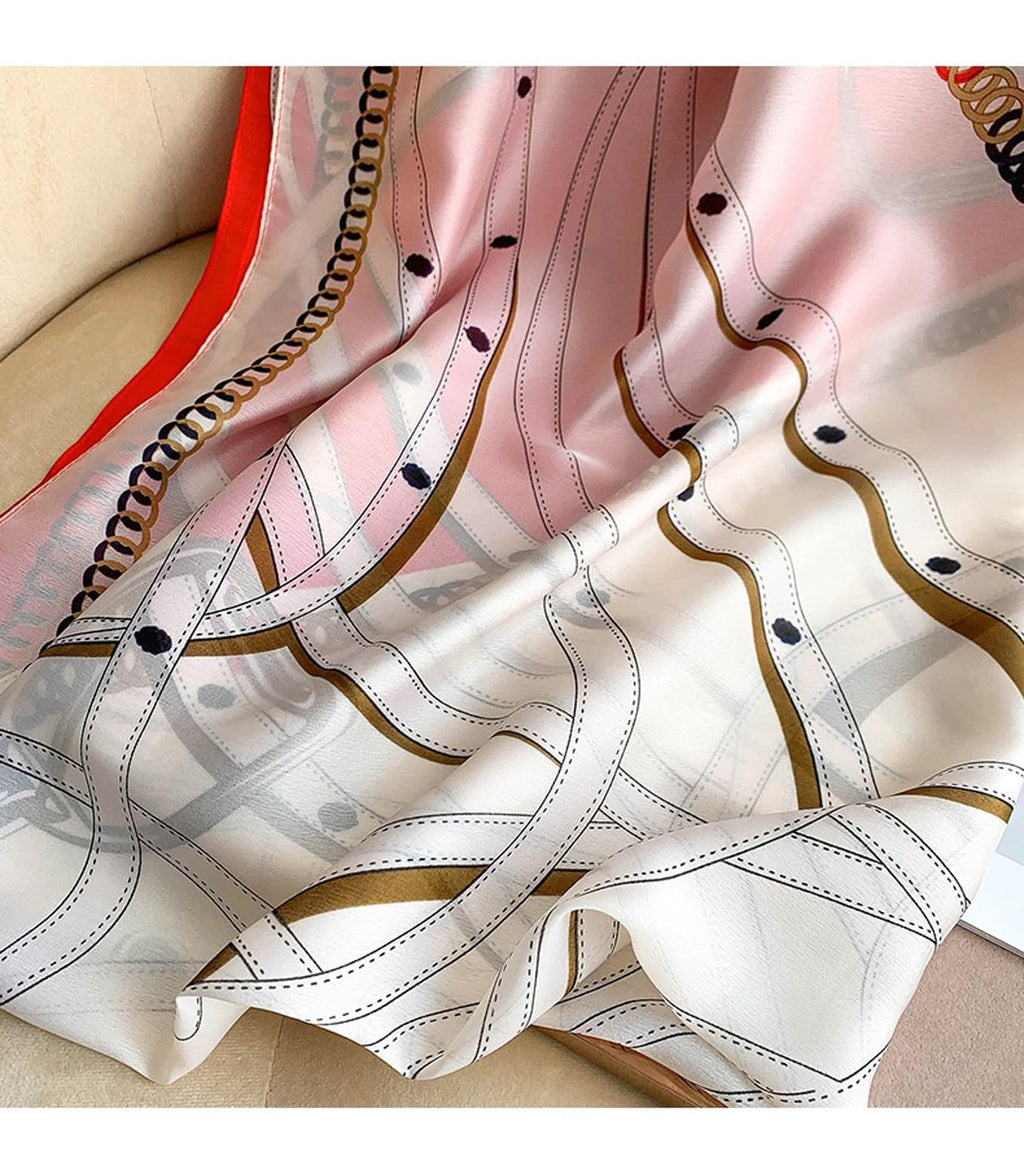 Silk Scarf Mulberry Silk Fashion Scarves Long Lightweight Shawl Wrap …