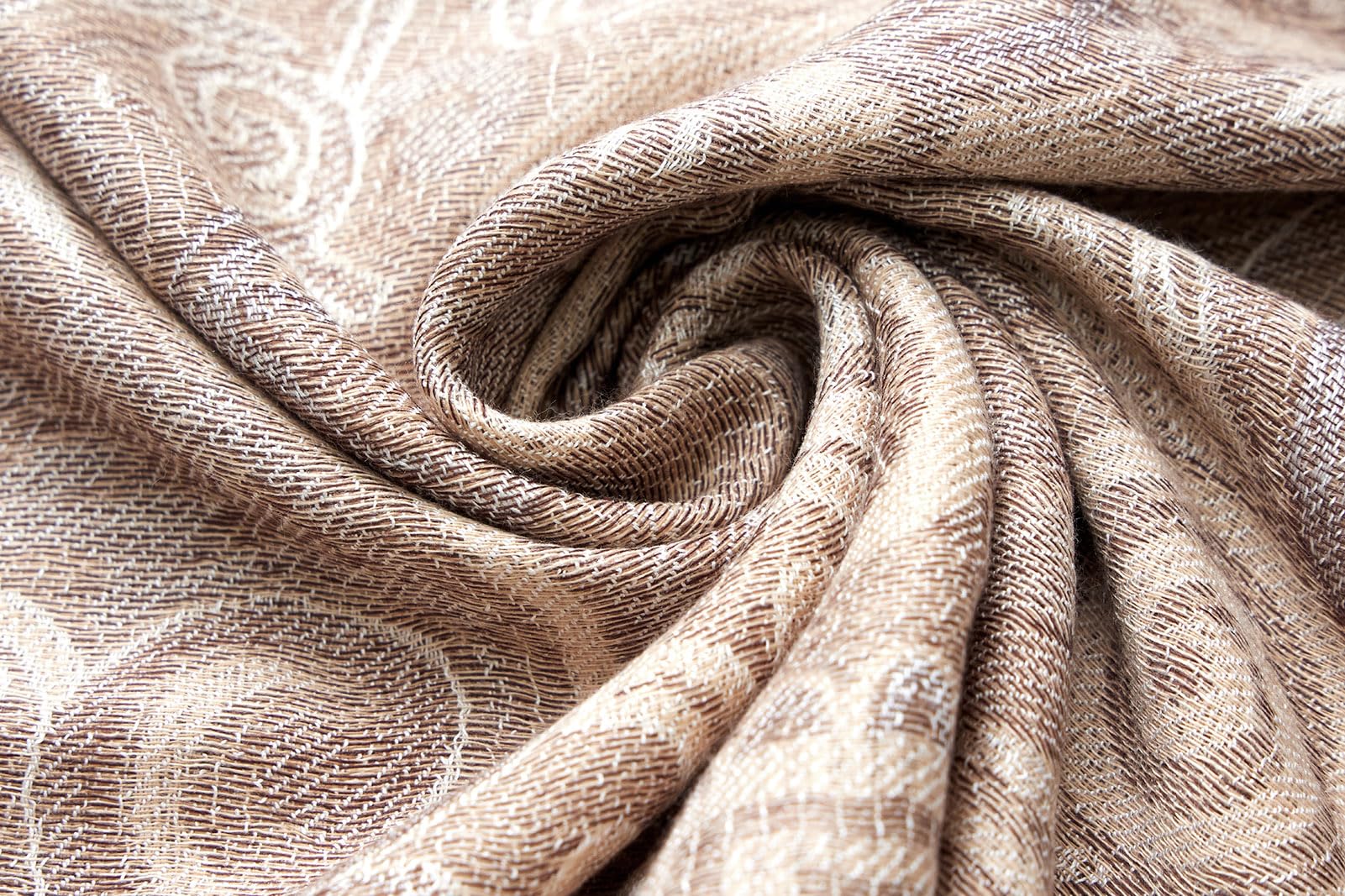 Umjetnost Womens Soft Silky Pashmina Rave Scarf Paisley Pattern Pashmina Shawl Wrap with Fringes