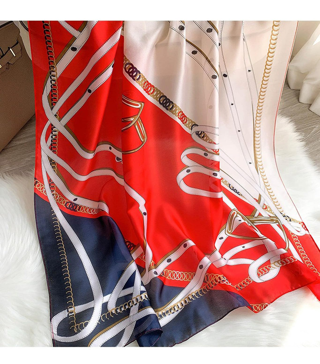 Silk Scarf Mulberry Silk Fashion Scarves Long Lightweight Shawl Wrap …