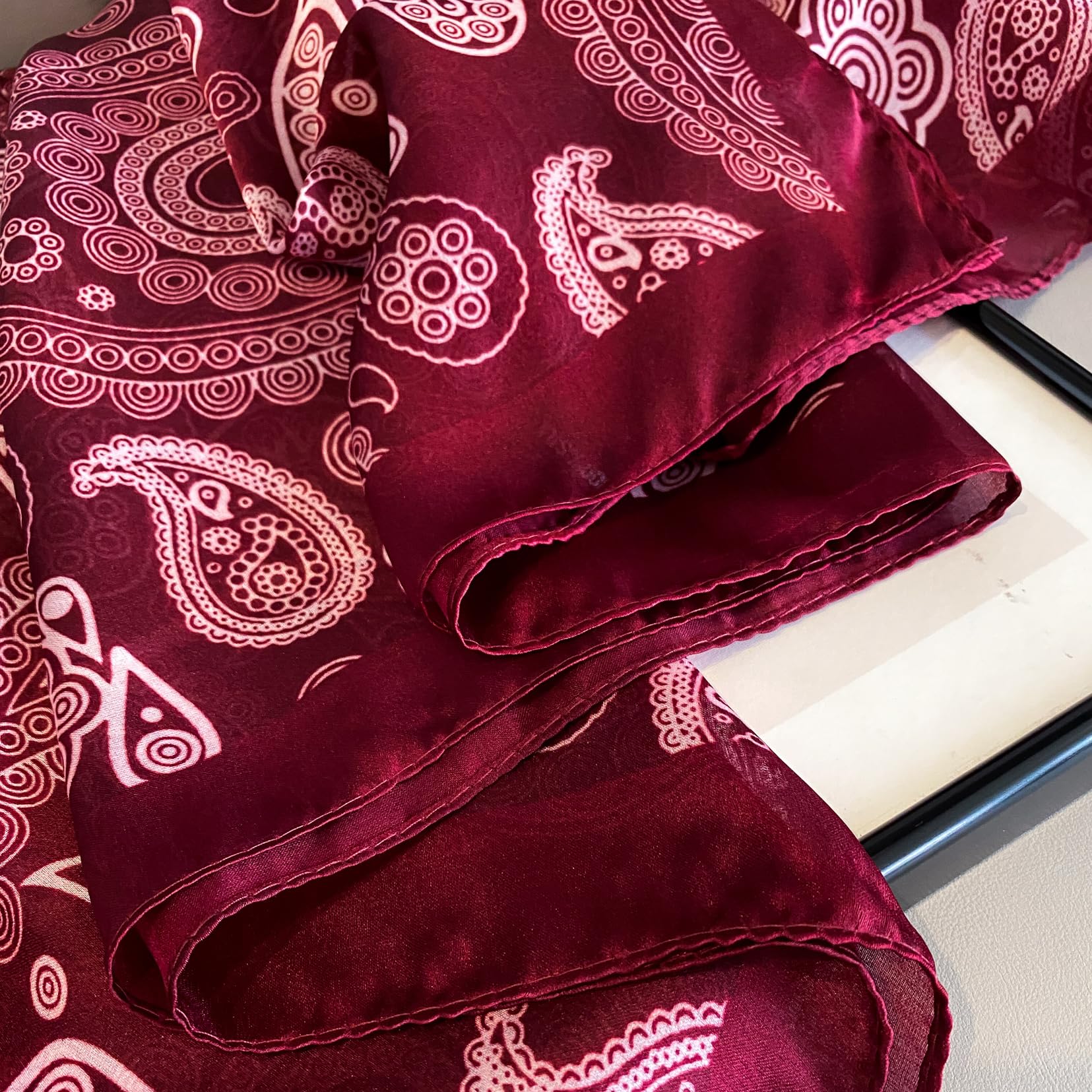 Silk Scarf Mulberry Silk Fashion Scarves Long Lightweight Shawl Wrap …