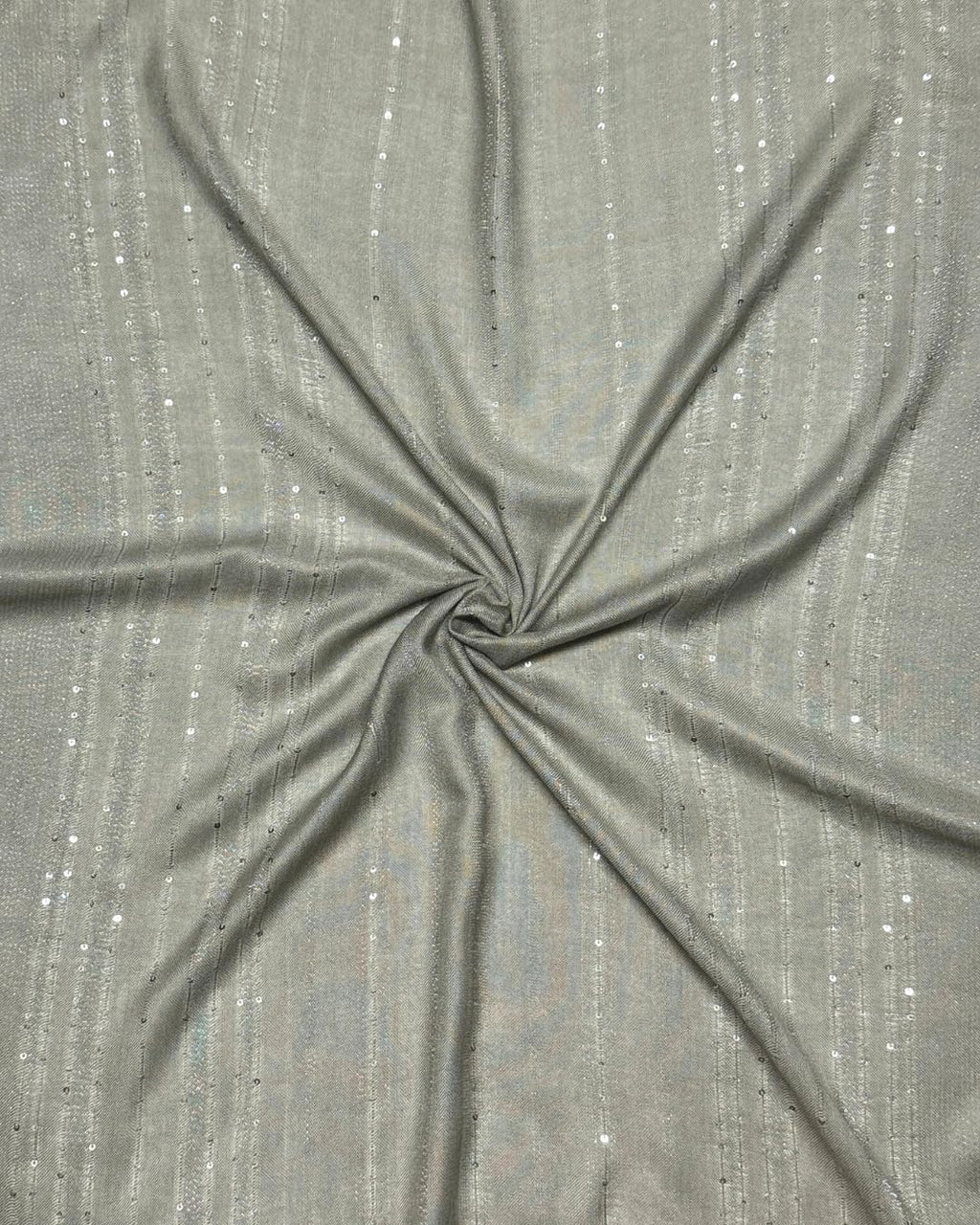 Humble Hilo Handmade Shimmer Thread Scarf or Shawl Large Lightweight Neckscarf Wrap for Women with Metallic Embroidery