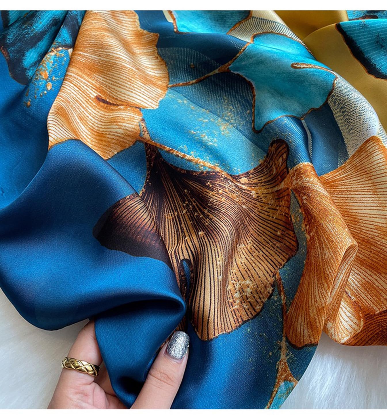 Silk Scarf Mulberry Silk Fashion Scarves Long Lightweight Shawl Wrap …