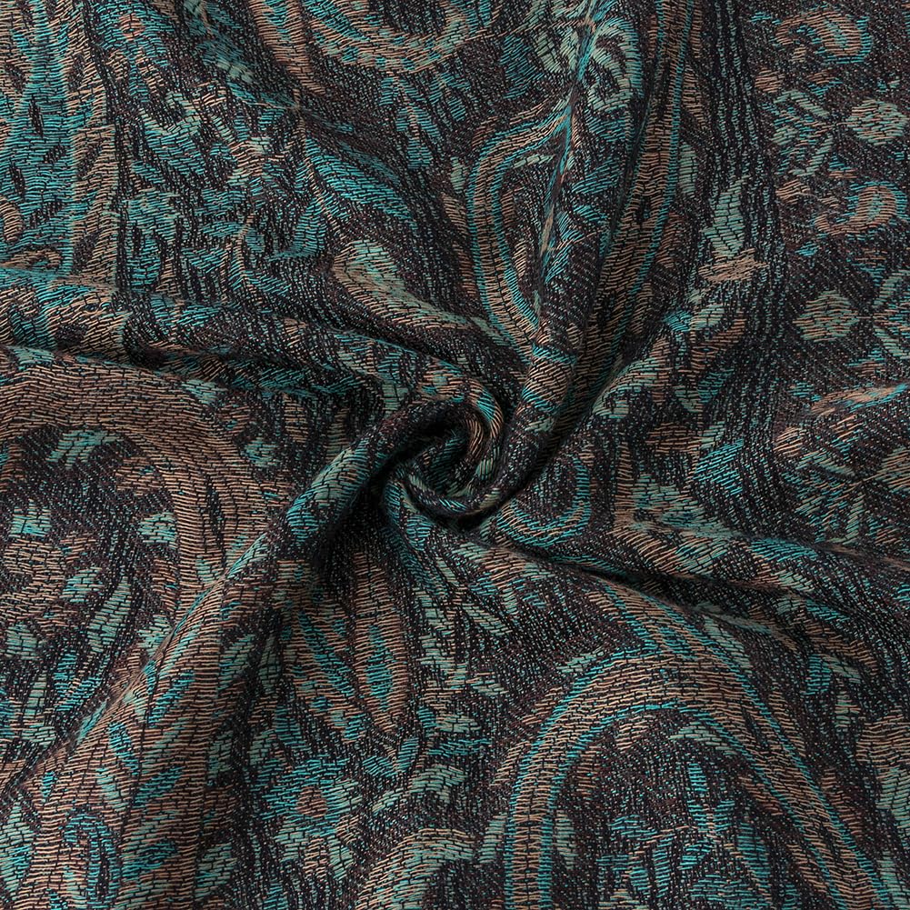Umjetnost Womens Soft Silky Pashmina Rave Scarf Paisley Pattern Pashmina Shawl Wrap with Fringes