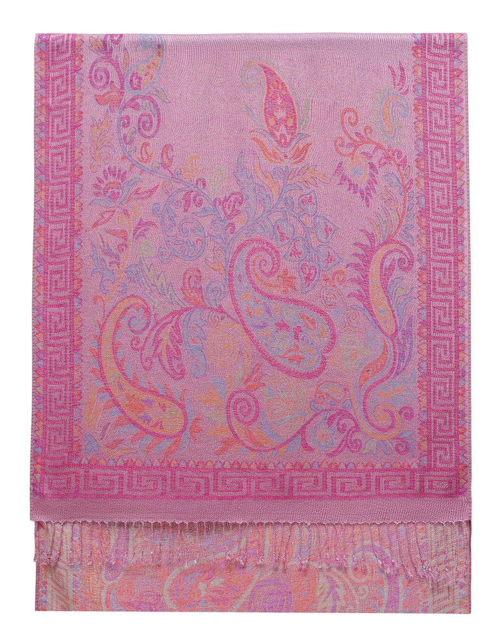 Umjetnost Womens Soft Silky Pashmina Rave Scarf Paisley Pattern Pashmina Shawl Wrap with Fringes