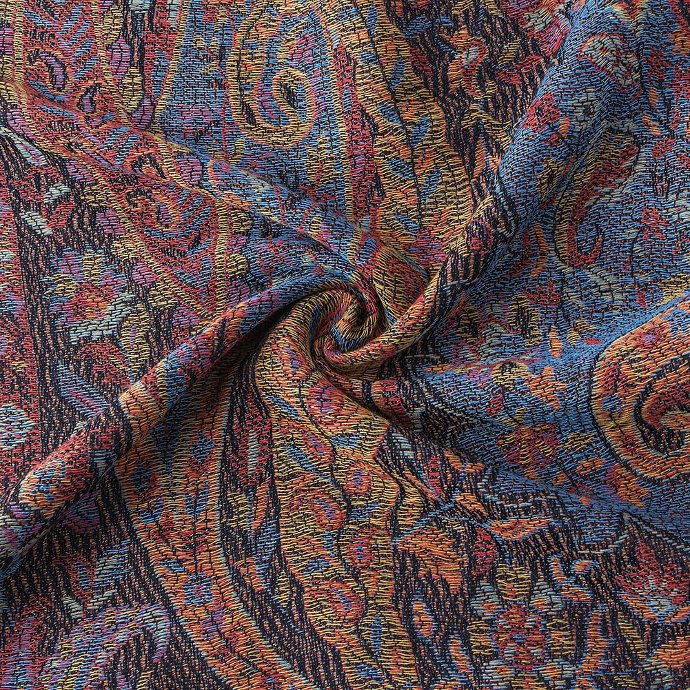 Umjetnost Womens Soft Silky Pashmina Rave Scarf Paisley Pattern Pashmina Shawl Wrap with Fringes
