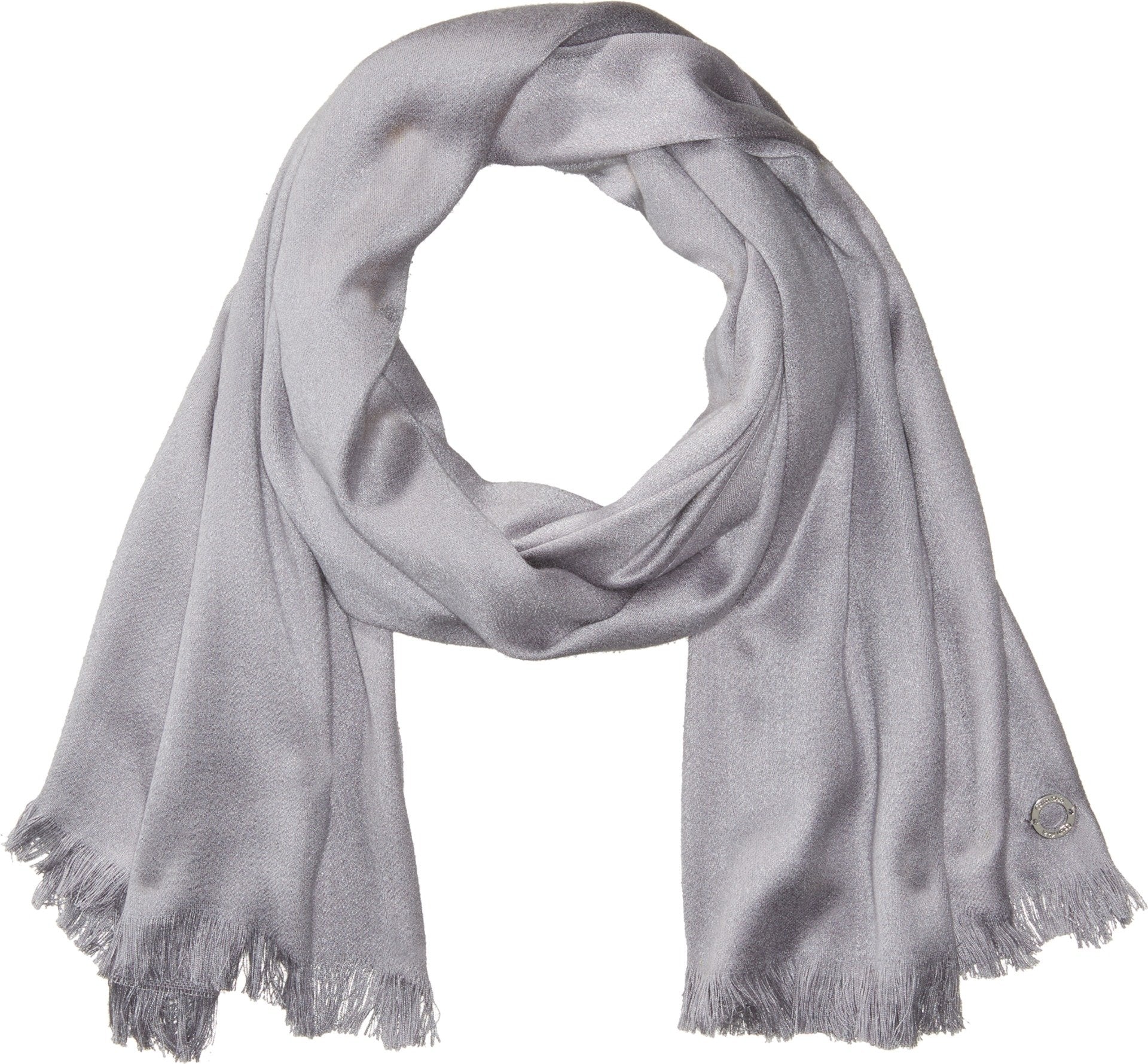 Calvin Klein womens Solid Lightweight Pashmina